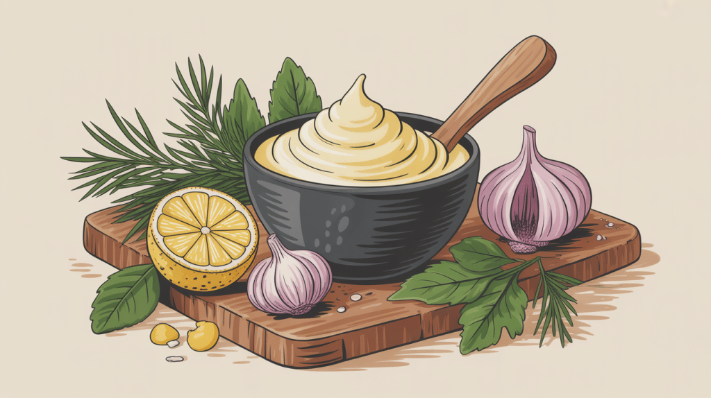 bombe à l'ail tarn recette bol crémeux ingrédients frais