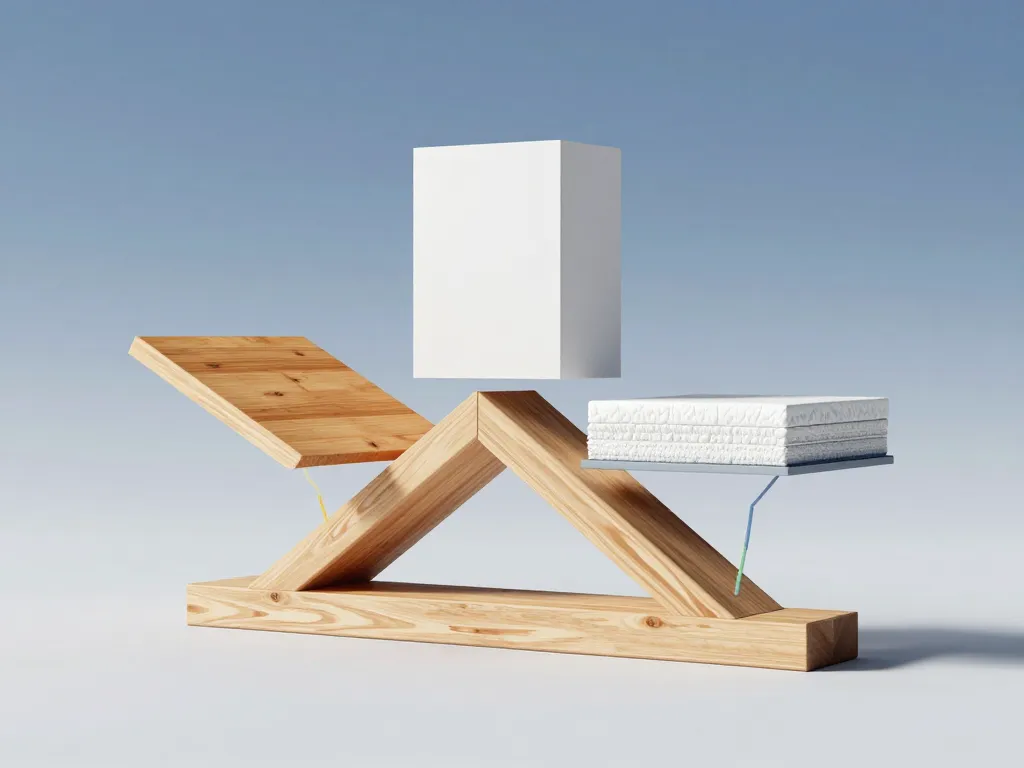 metaphore visuelle calcul fermette comble amenageable charges