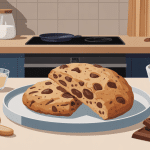 cookie protéiné recette gourmand sur table cuisine