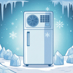 Illustration temps de refroidissement congélateur