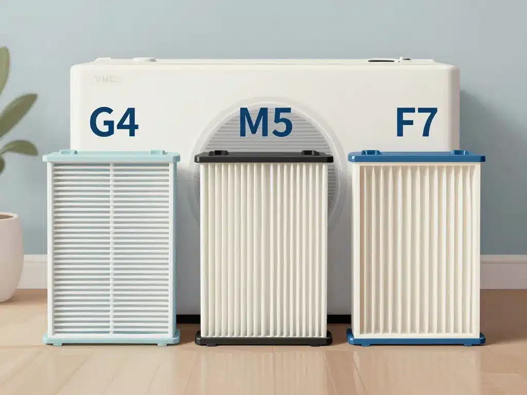 comparatif filtre vmc simple flux g4 m5 f7