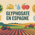 glyphosate espagne illustration paysage agricole débat