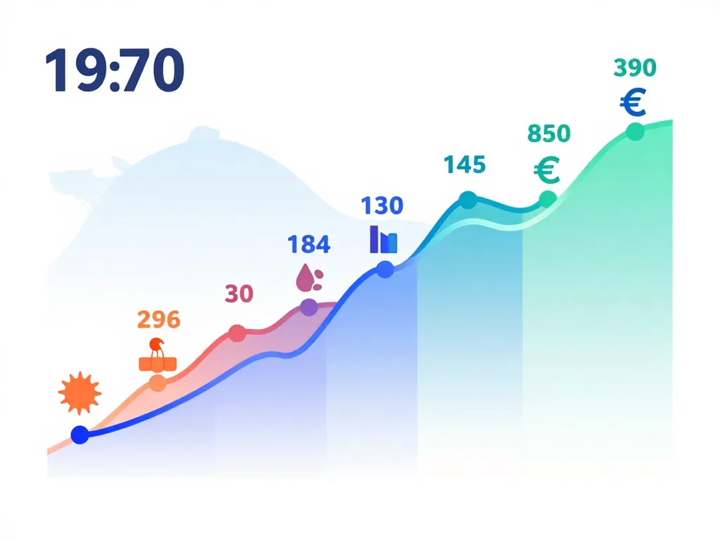 historique taux immobilier 1970 variations décennie