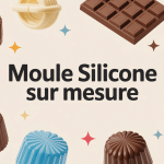 Illustration moule silicone sur mesure : objets variés et fabrication