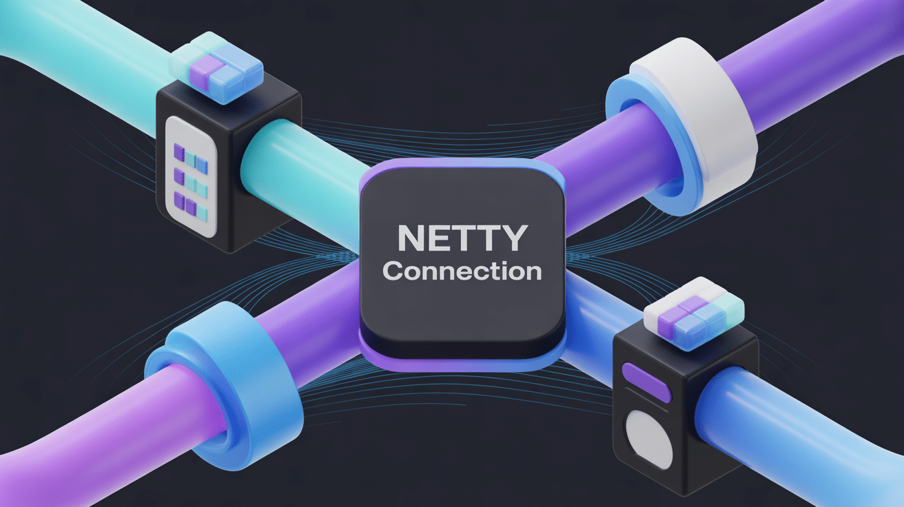 illustration vectorielle netty connection réseau performant