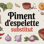 remplacement piment d'espelette en cuisine familiale