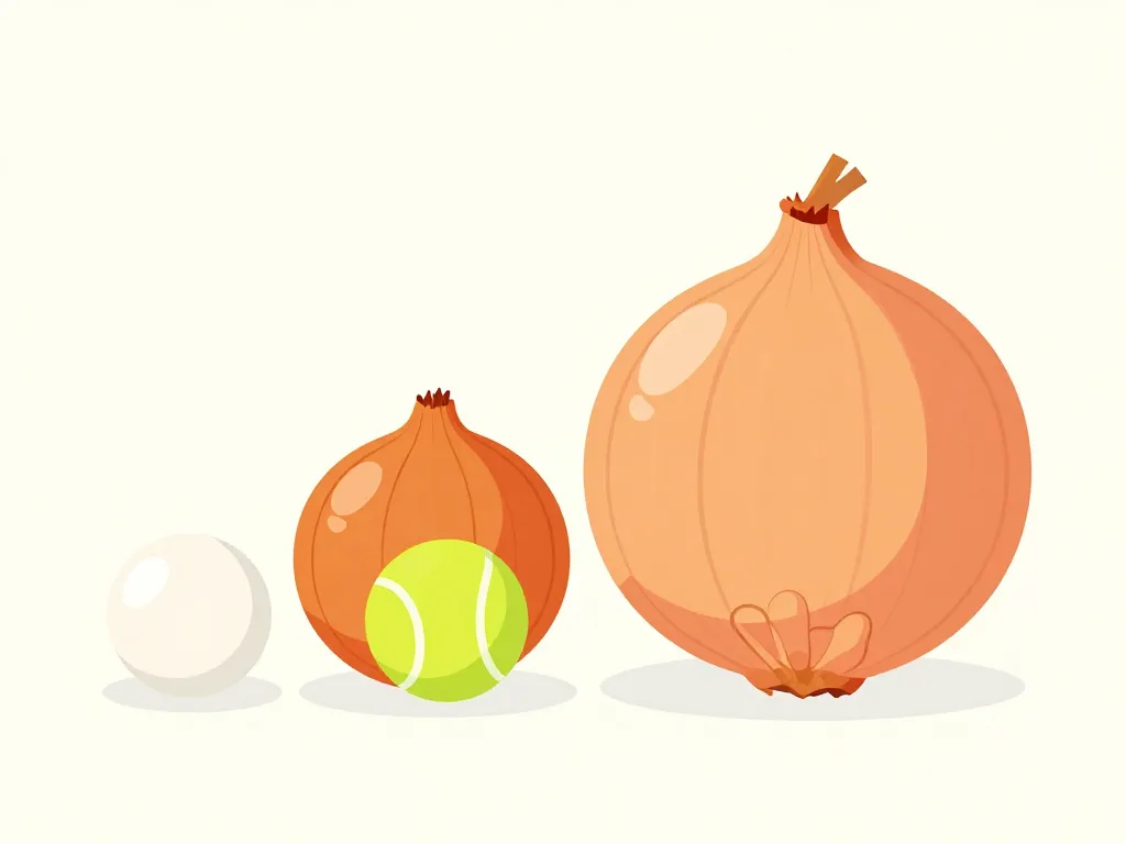 diagramme poid 1 oignon visuel