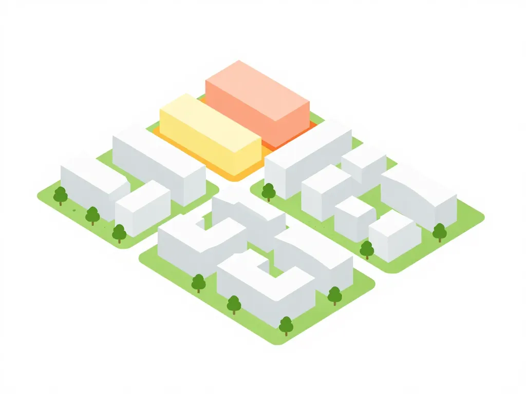 Diagramme potentiel terrain 200m2 ville