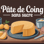 Recette pâte de coing sans sucre illustration cuisine maison