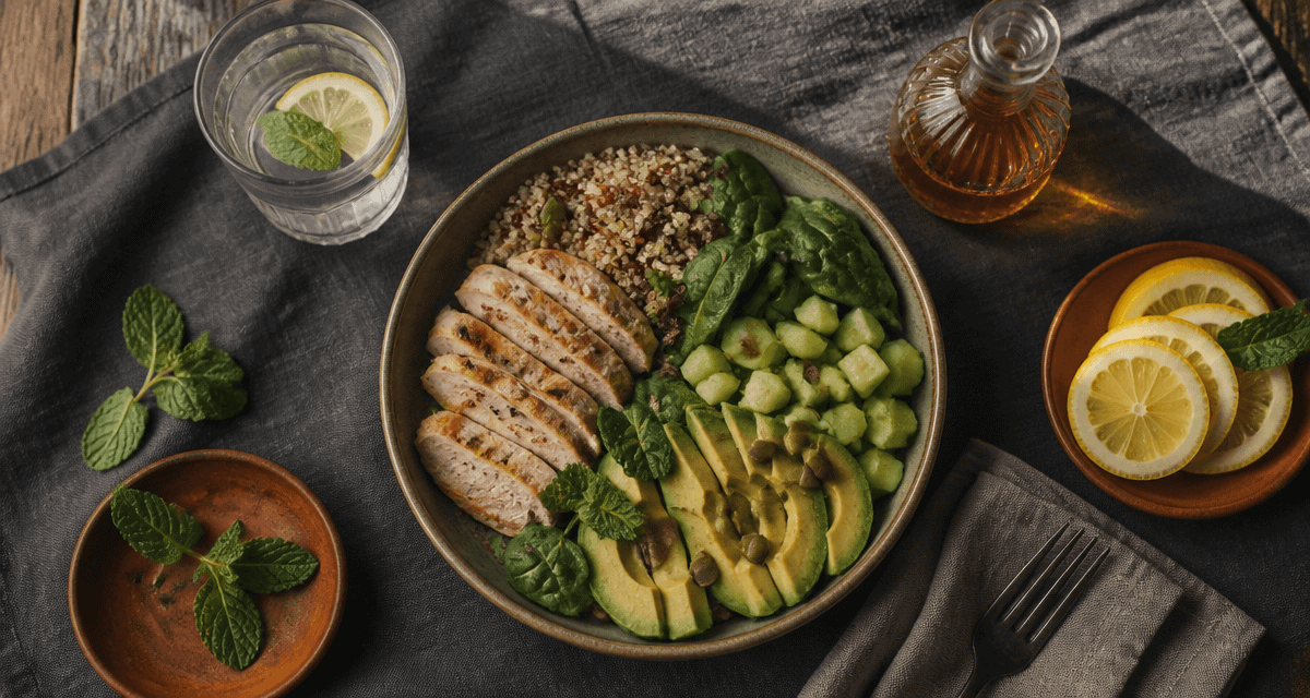 aliment pour perdre le ventre sur table en bois