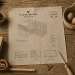 france poulailler établi bois outils