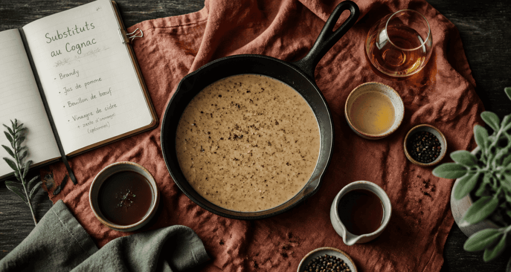 par quoi remplacer le cognac dans une recette image substituts