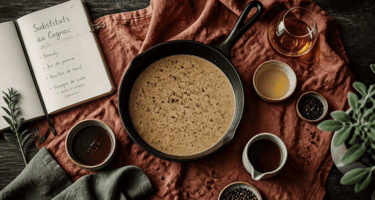 par quoi remplacer le cognac dans une recette image substituts