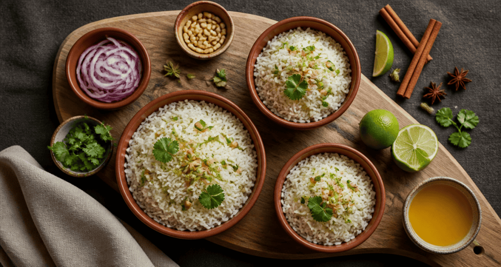 riz en accompagnement recettes pilaf bol terracotta