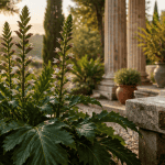 acanthe plante dans un jardin élégant