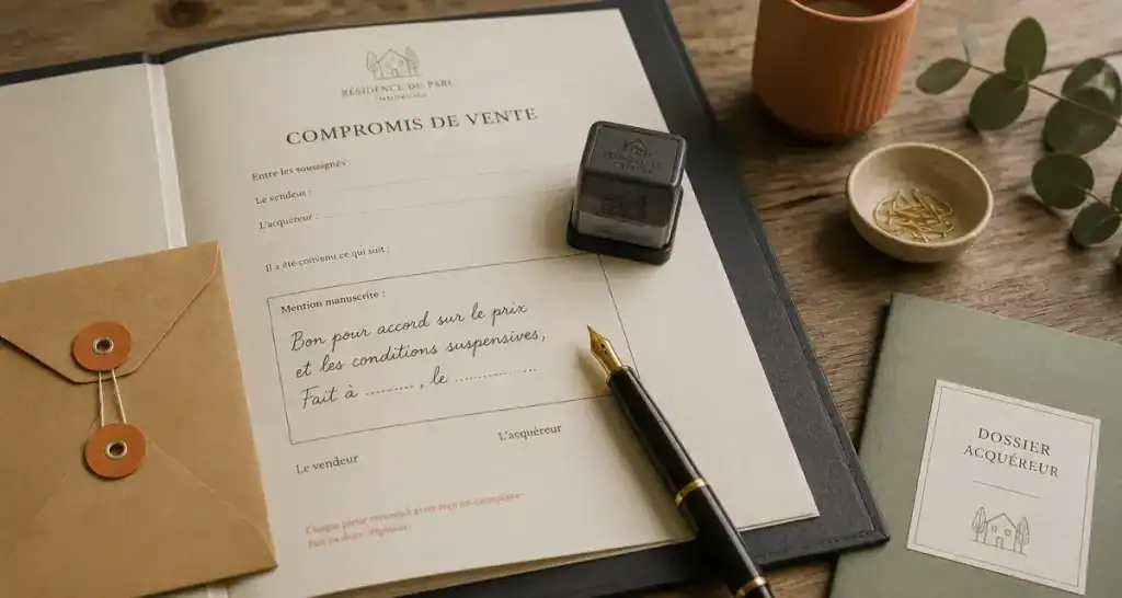 Compromis de vente sans emprunt : risques sans condition suspensive