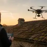 nettoyage toiture par drone avis survol toit ancien