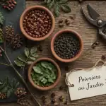 plante poivrier rameaux baies récolte jardin