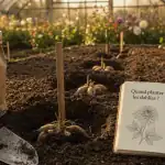 Quand planter les dahlias en pleine terre : repères météo et protection contre le gel
