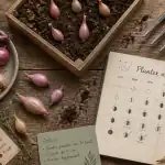 quand planter les échalotes avec la lune calendrier