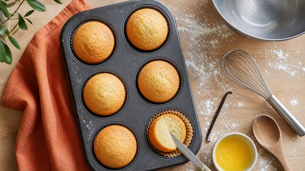 Recette pour muffins nature : muffins dorés au dôme parfait