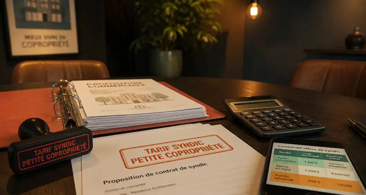Tarif syndic petite copropriété : comparaison des modèles