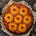 Dessert ananas : gâteau renversé caramélisé à l’ananas