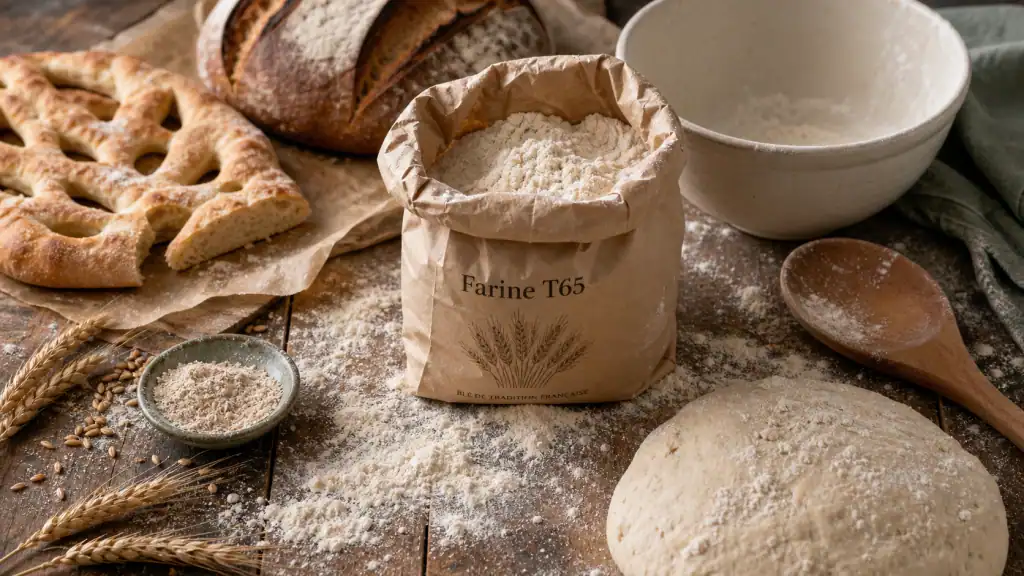 Farine T65 quelle utilisation : pain, pizza, pâte brisée