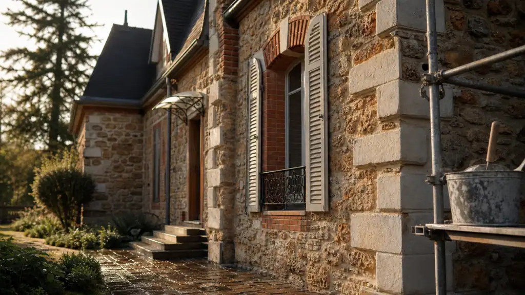 Maison meulière : avantage inconvénient, façade en pierre et rénovation thermique