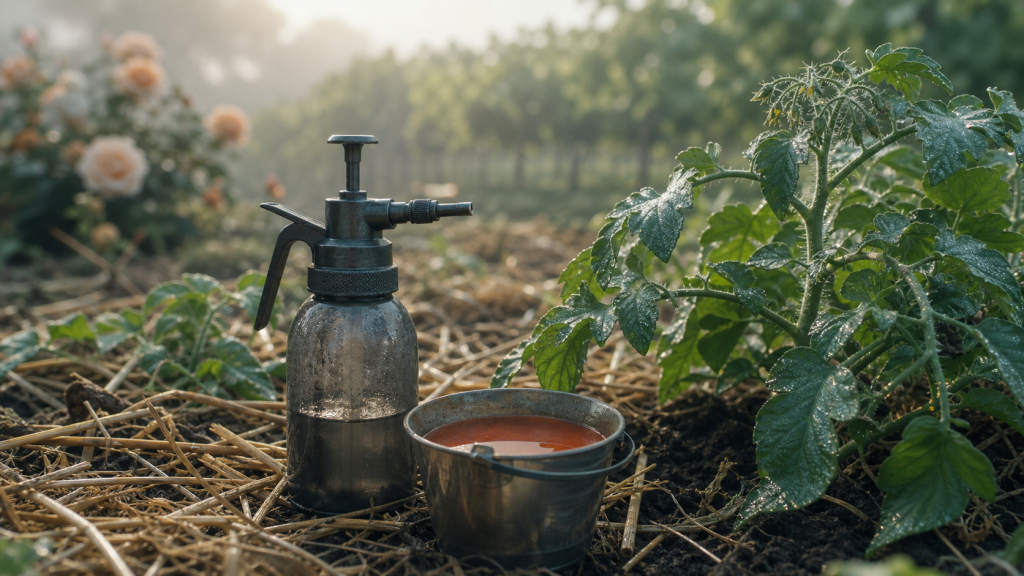 Par quoi remplacer la bouillie bordelaise : prêle en pulvérisation au potager