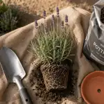 Quand planter la lavande : plant en motte, sol drainant