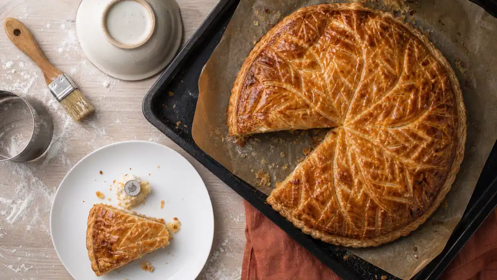 recette pour la galette des rois frangipane dorure brillante
