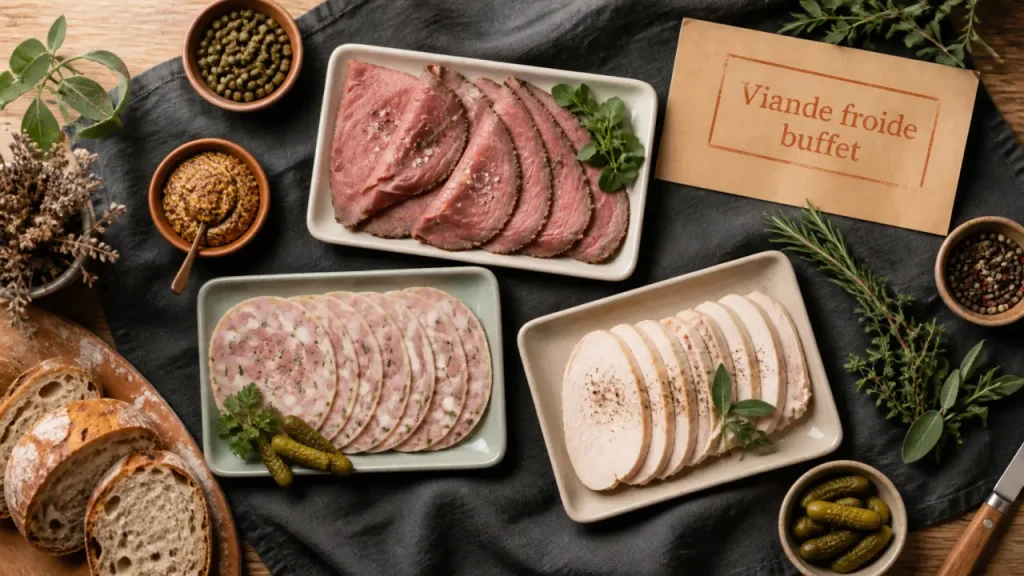 150 g par personne : quelles viandes froides choisir pour un buffet réussi