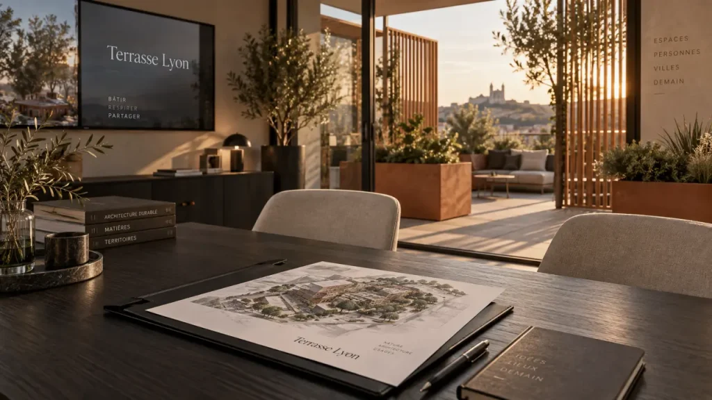 Aménagement de terrasse de bureau à Lyon : le budget ne se limite pas au prix au m²