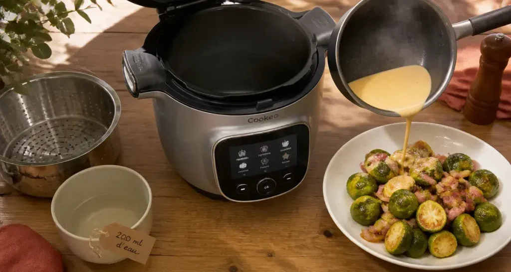 Choux de Bruxelles au Cookeo : 10 minutes pour une cuisson parfaite