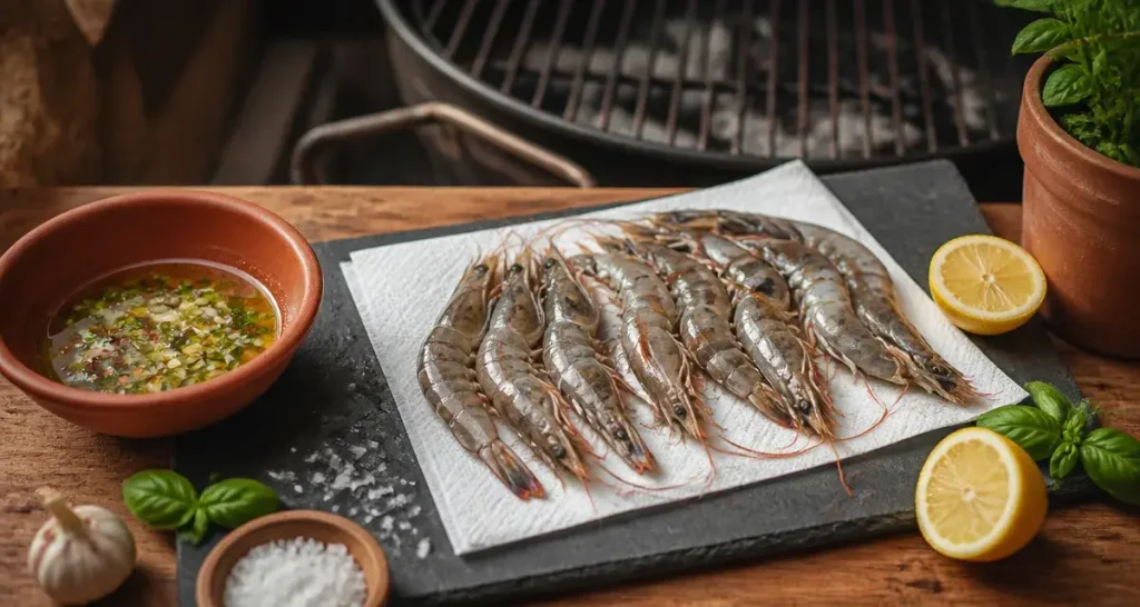 Gambas au barbecue : 3 techniques pour une chair fondante et une cuisson parfaite