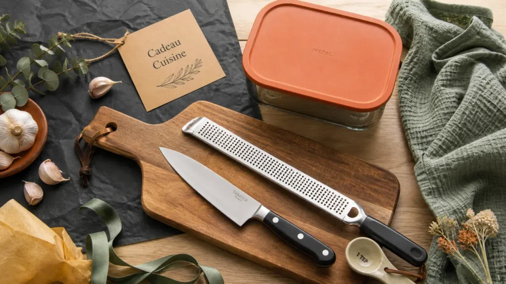 Couteaux, ustensiles ou accessoires : quelles idées cadeaux pour la cuisine choisir ?