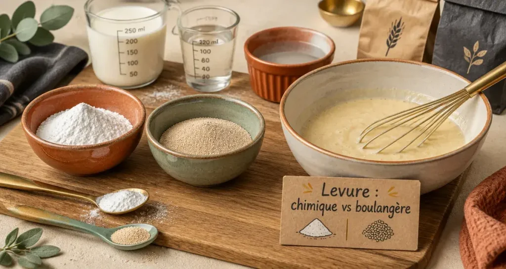 Levure chimique ou boulangère : le mauvais choix qui laisse vos pâtes denses