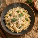 Pâtes à la ricotta recette italienne : sauce crémeuse sans crème