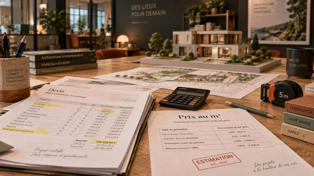 Prix d’une maison neuve au m² : le terrain peut changer le budget total