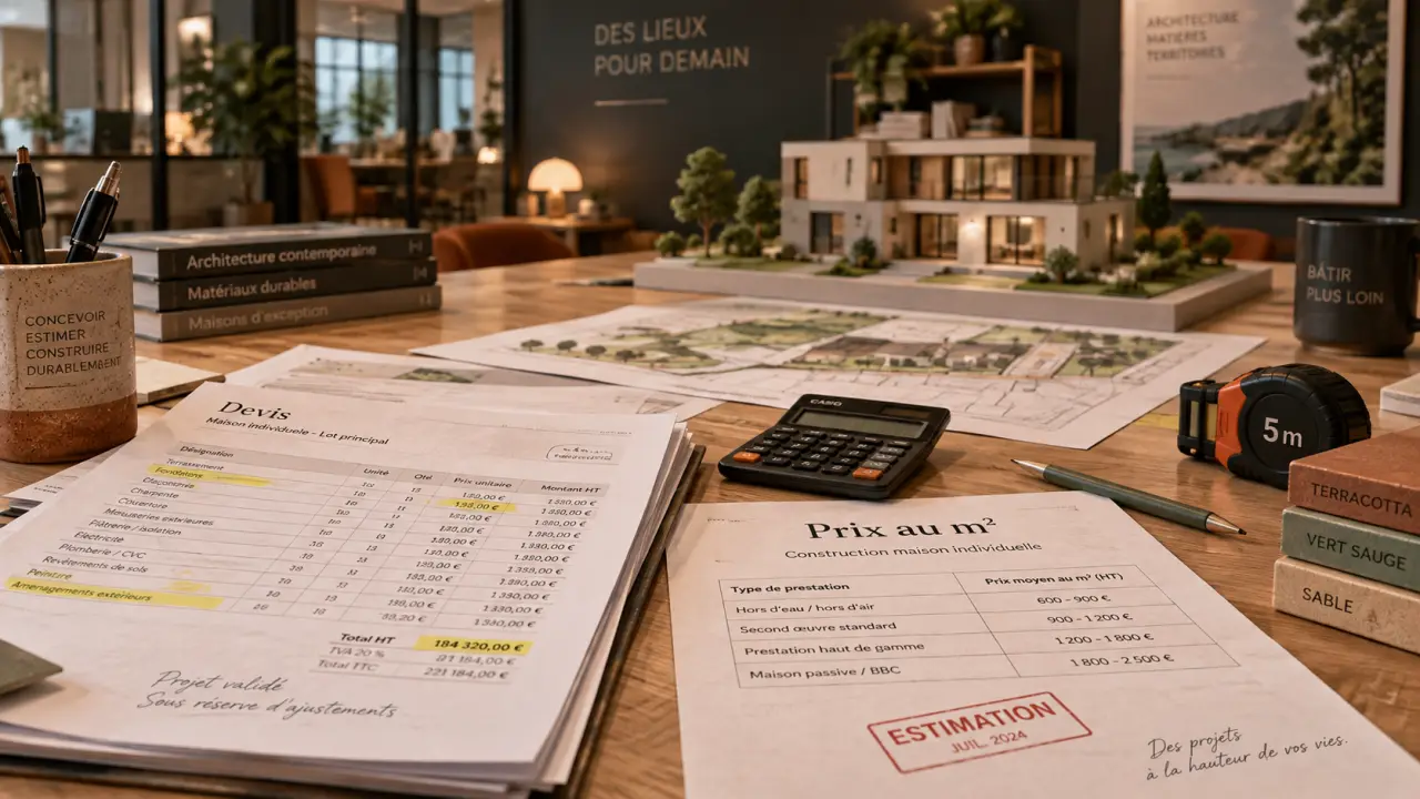 Prix maison neuve m2 : terrain et budget total