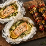 Que faire au barbecue pour changer : poisson, légumes et citron grillés